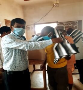 Peace Foundation activity: Blanket and Mask Distribution Among Older People (photo 1 of 8)